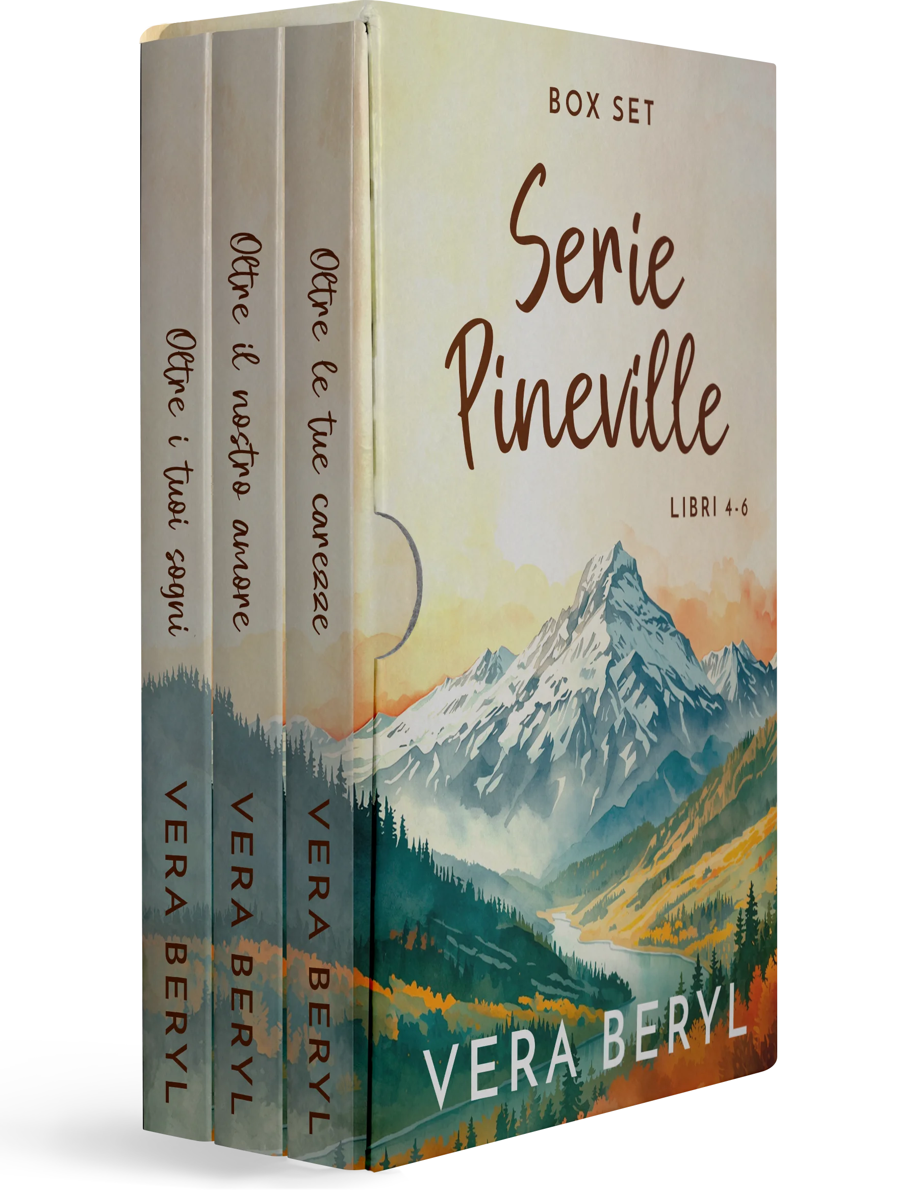 Pineville Box Set 4-6 — Vera Beryl, romanzi small town romance di Vera Beryl
