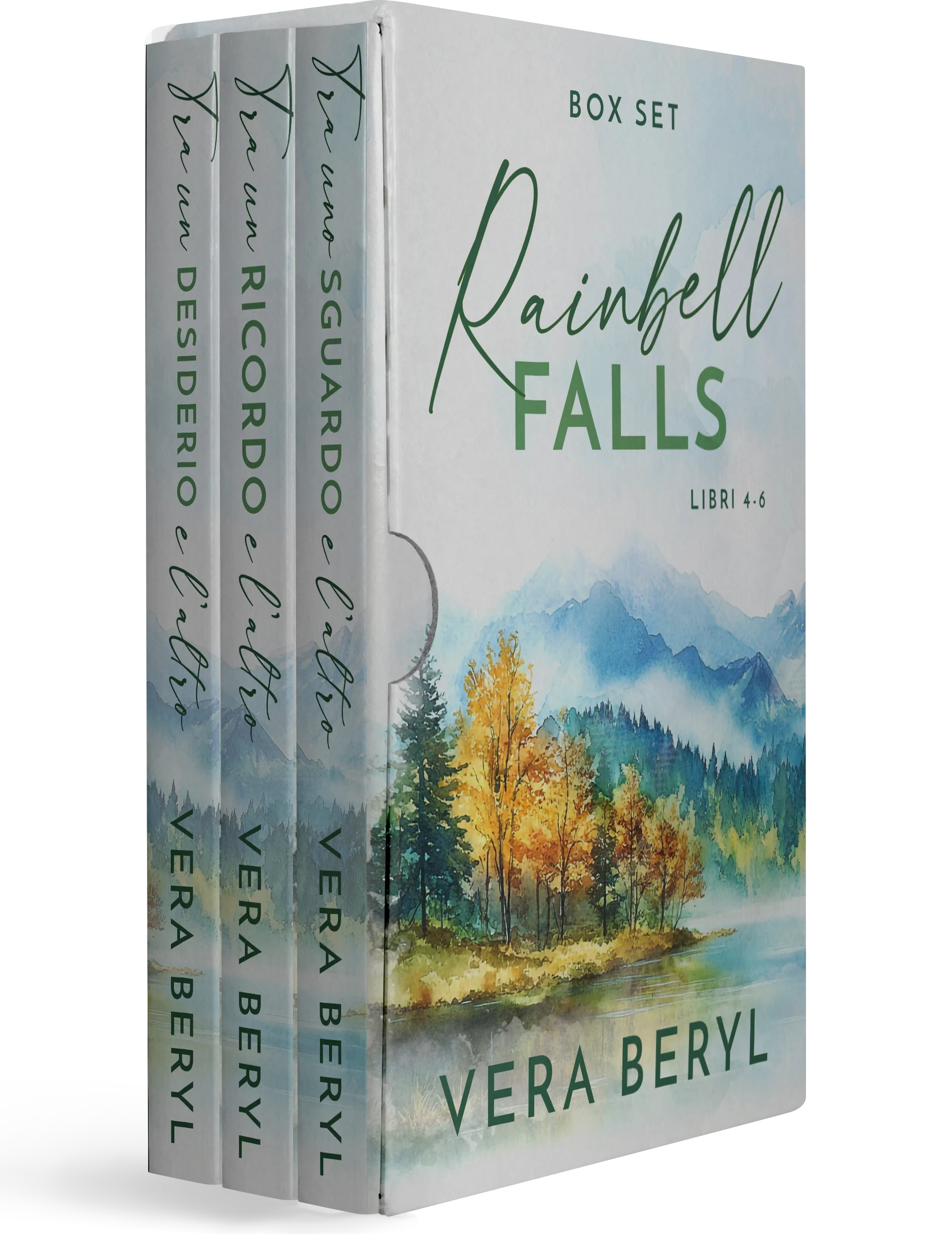 Rainbell Falls Box Set 4-6 — Vera Beryl, romanzi small town romance di Vera Beryl